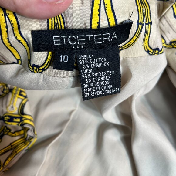 Beautiful Tailored Suit Coat by ETCETERA Women's size 10 - Picture 8 of 8